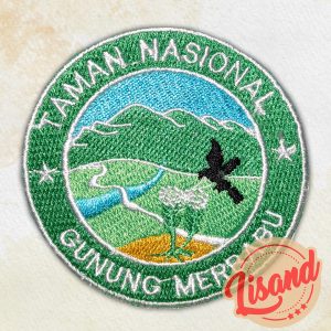 Patch Bordir Emblem Taman Nasional Gunung Merbabu
